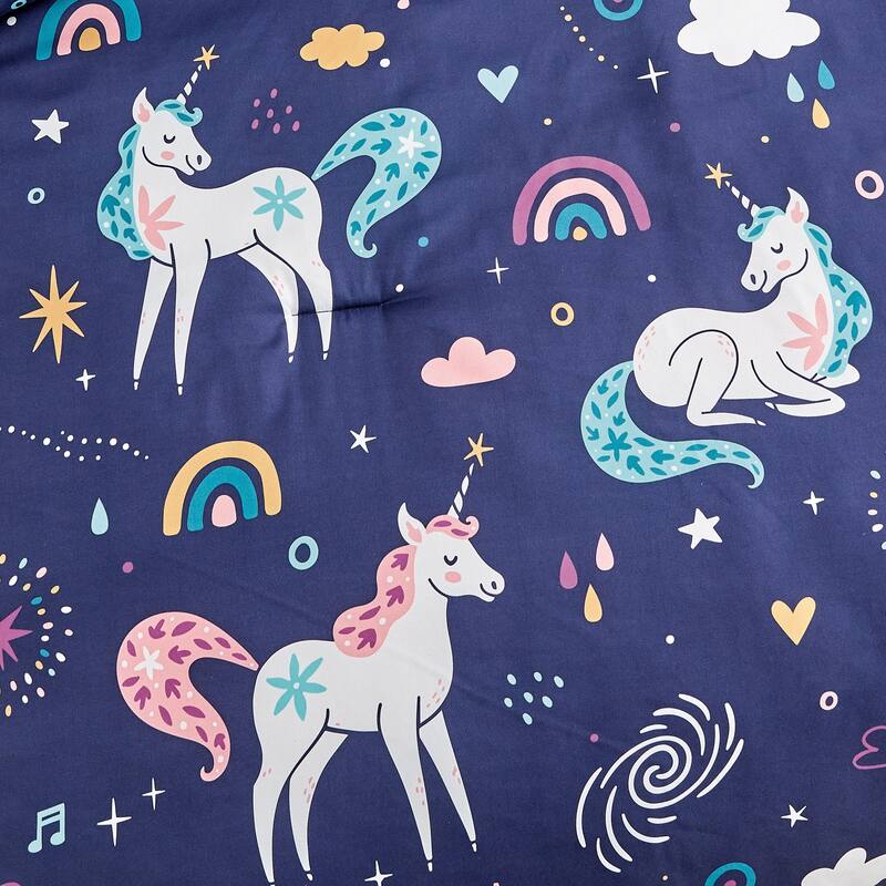 Unicorn Twin/Full size comforter set