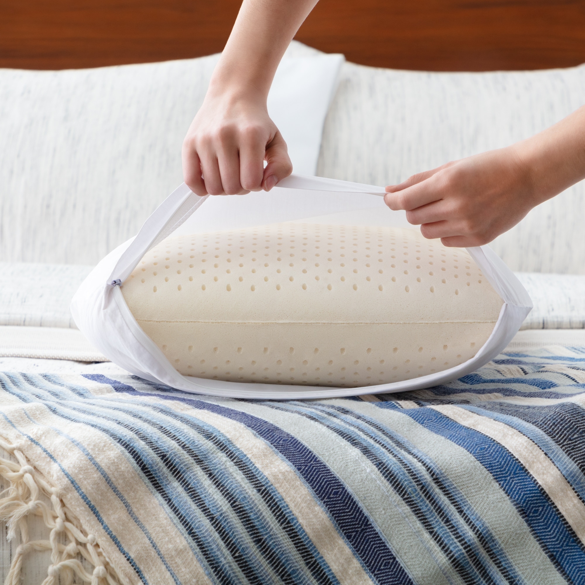 Talalay latex pillow bed bath clearance and beyond