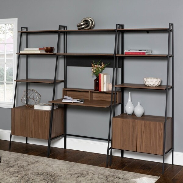 Shop Offex 3 Piece Home Office Ladder Desk and Bookcase ...