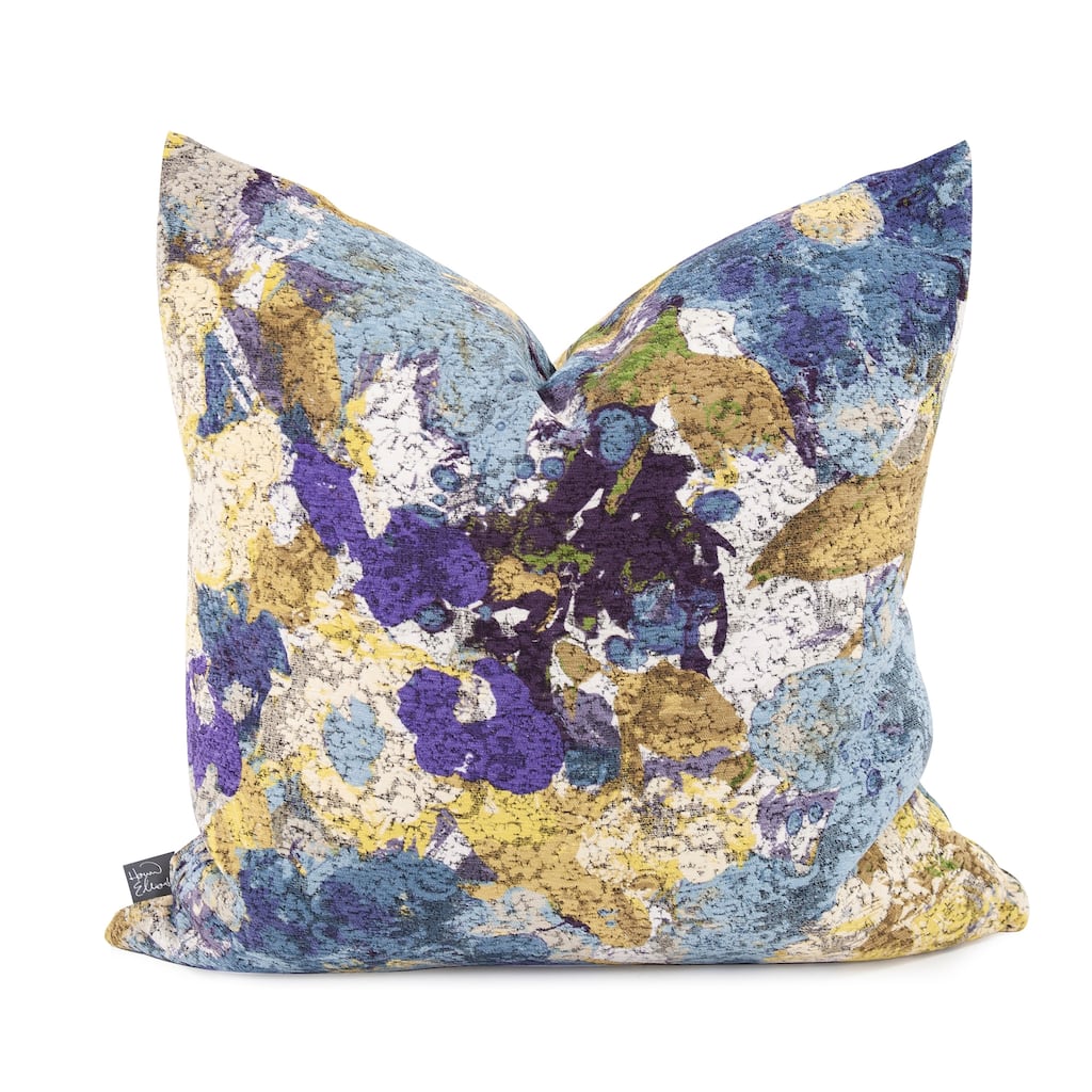 Allan Andrews 20" x 20" Stanton Eggplant Pillow - Down Fill