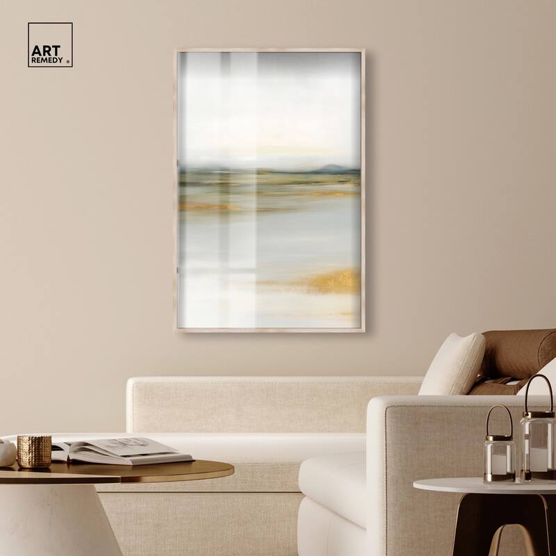 Misty Expanse I Shadowbox by Art Remedy