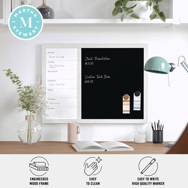 Flash Furniture BR-PM-COM-MW1MB2-4561-MS Everette 24" x 18" Wall Board