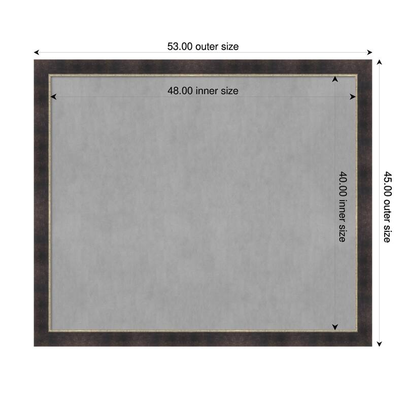 Amanti Art Odin Antique Bronze Framed - 53 x 45 in