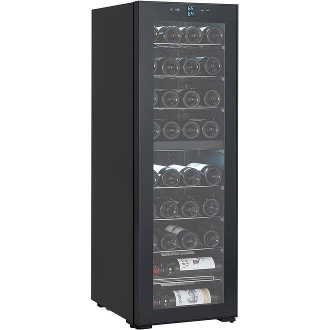 39 Bottle Wine Cooler, Digital Temperature Control,