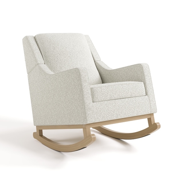 slide 2 of 28, Storkcraft Pasadena Nursery Rocker Ivory Boucle/Driftwood