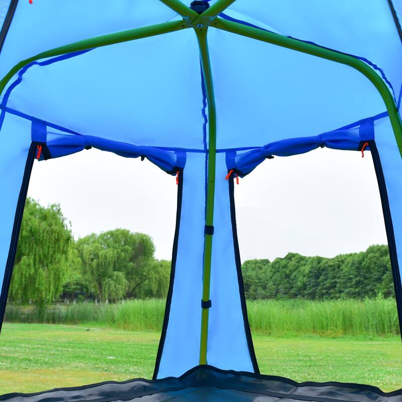 10 ft Kids Climbing Dome with Canopy and Playmat Bed Bath & Beyond 38999676