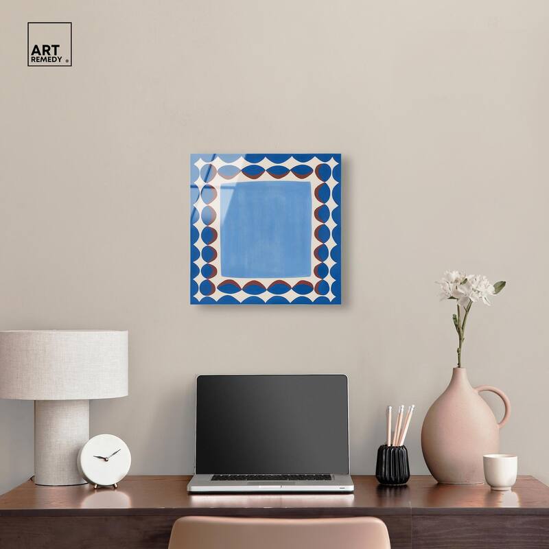 Framed in Color II Acrylic by Art Remedy, Ready to Hang