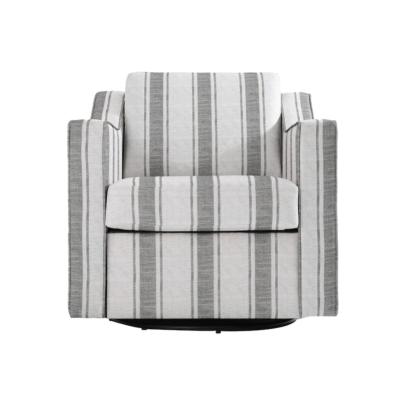 Modern Swivel Upholstered Armchair Accent chair Set of 2