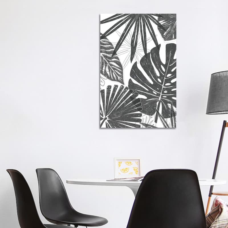 iCanvas "Palm Shadows II" by June Erica Vess Canvas Print - 40x26x1.5