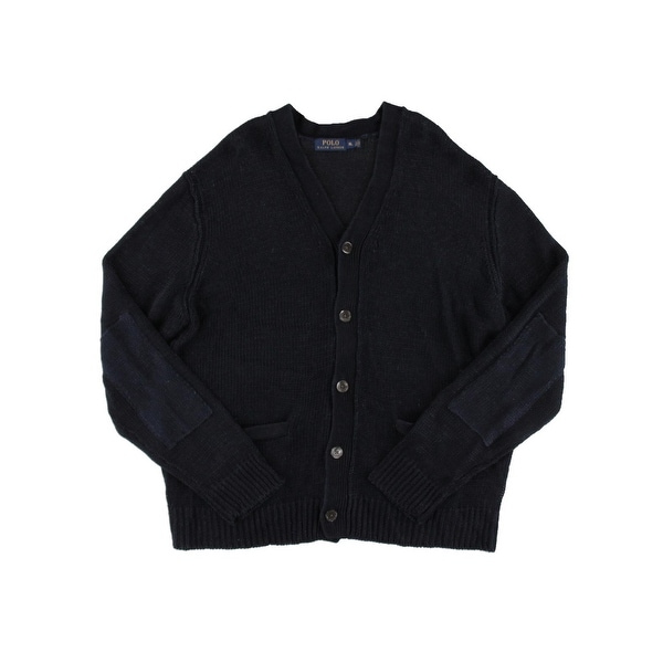Polo Ralph Lauren Mens Cardigan Sweater Knit Button-Down