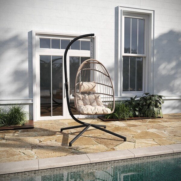 foldable hanging egg chair