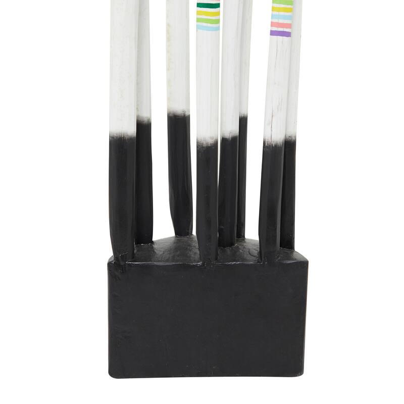 Vibrant Handmade Safari Animal Sculpture Collection - Wood or Metal Elephant & Giraffe for Indoor & Outdoor Decor