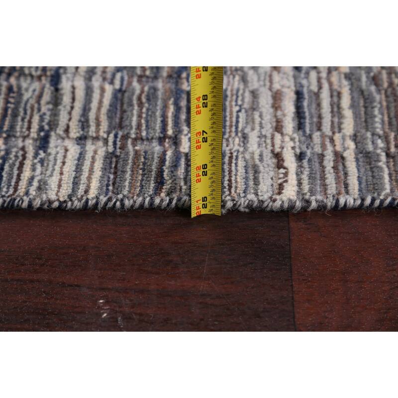 Stunning Geometric Modern Moroccan Oriental Area Rug Wool Hand-knotted - 5'0" x 7'6"