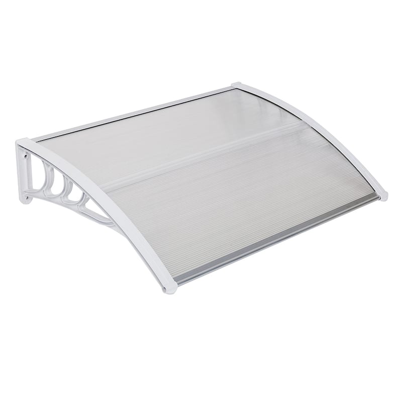 100 x 80CM Manual Door & Window Rain Awning