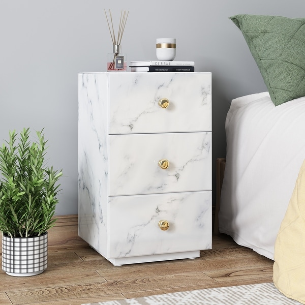 Marble shop night stand