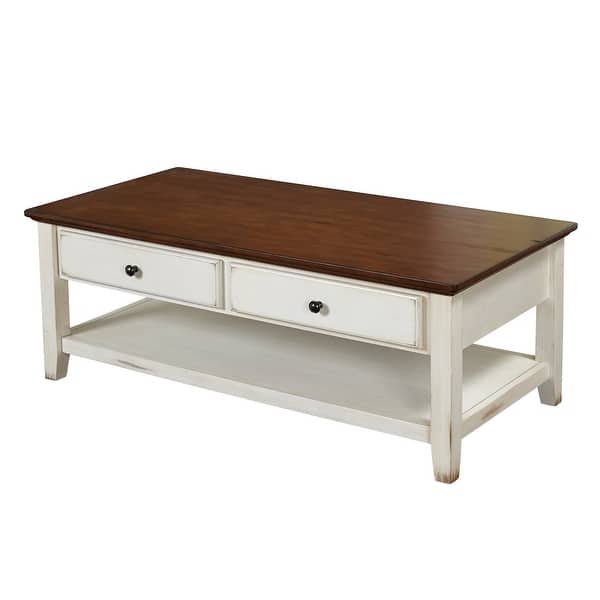Simple Living Charleston Coffee Table 18 1 H X 47 6 W X 23 6 D Overstock 10760832