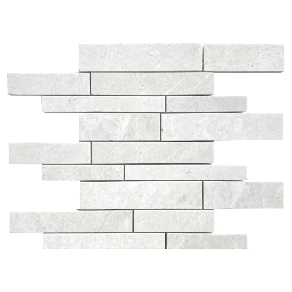 Creamy Marble Atrium Honed Mosaic Tile