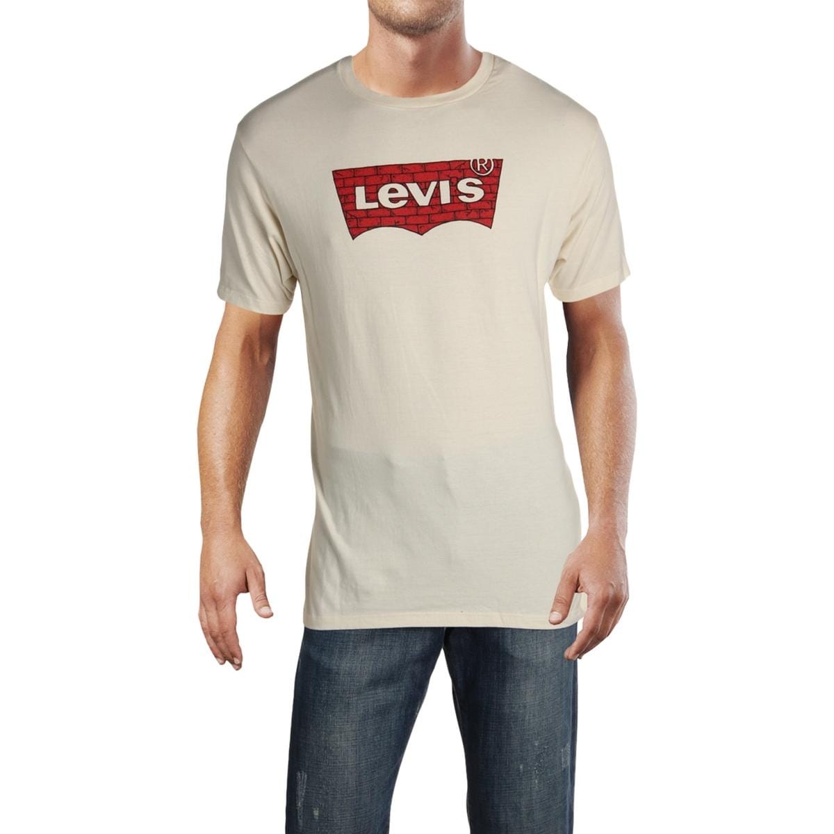 levis waffle crewneck