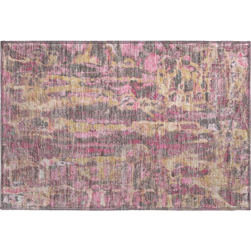 Premium Washable Super Soft Contemproary Rugged Mayfield Rug