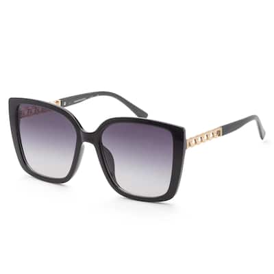 Skechers Women's 58mm Shiny Black Sunglasses