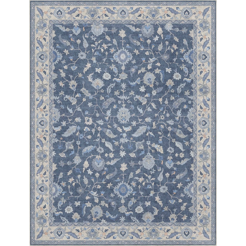 Well Woven Ushak Mardin Updated Traditional Boho Flat-Weave Area Rug