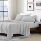 preview thumbnail 20 of 20, Home Essential Soft Microfiber Smart Sheet Storage Pocket Bedding Sheet Set Full - Silver