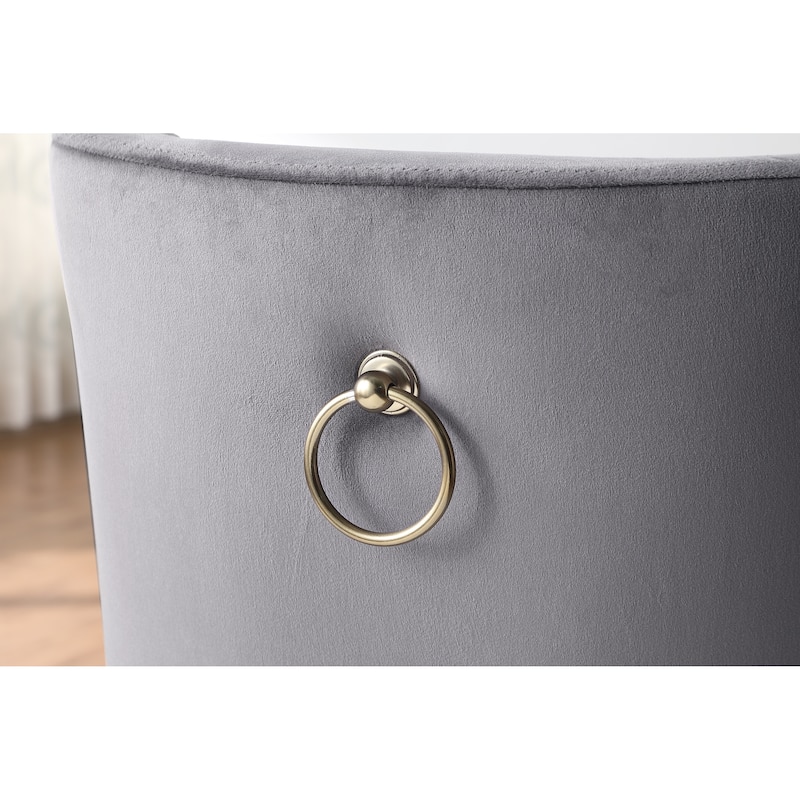 Velvet Upolstered Side Chair,Dining Chairs