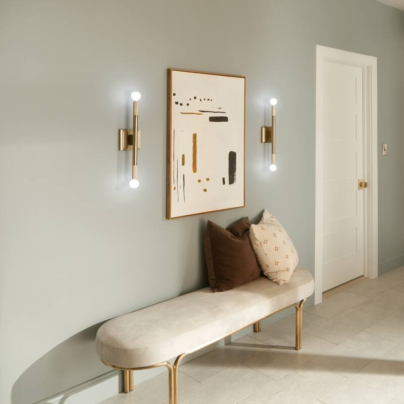 Kichler Lighting Odensa 17 in. 2-Light Wall Sconce