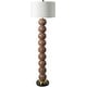 preview thumbnail 2 of 14, Becke Bubble Transitional Floor Lamp