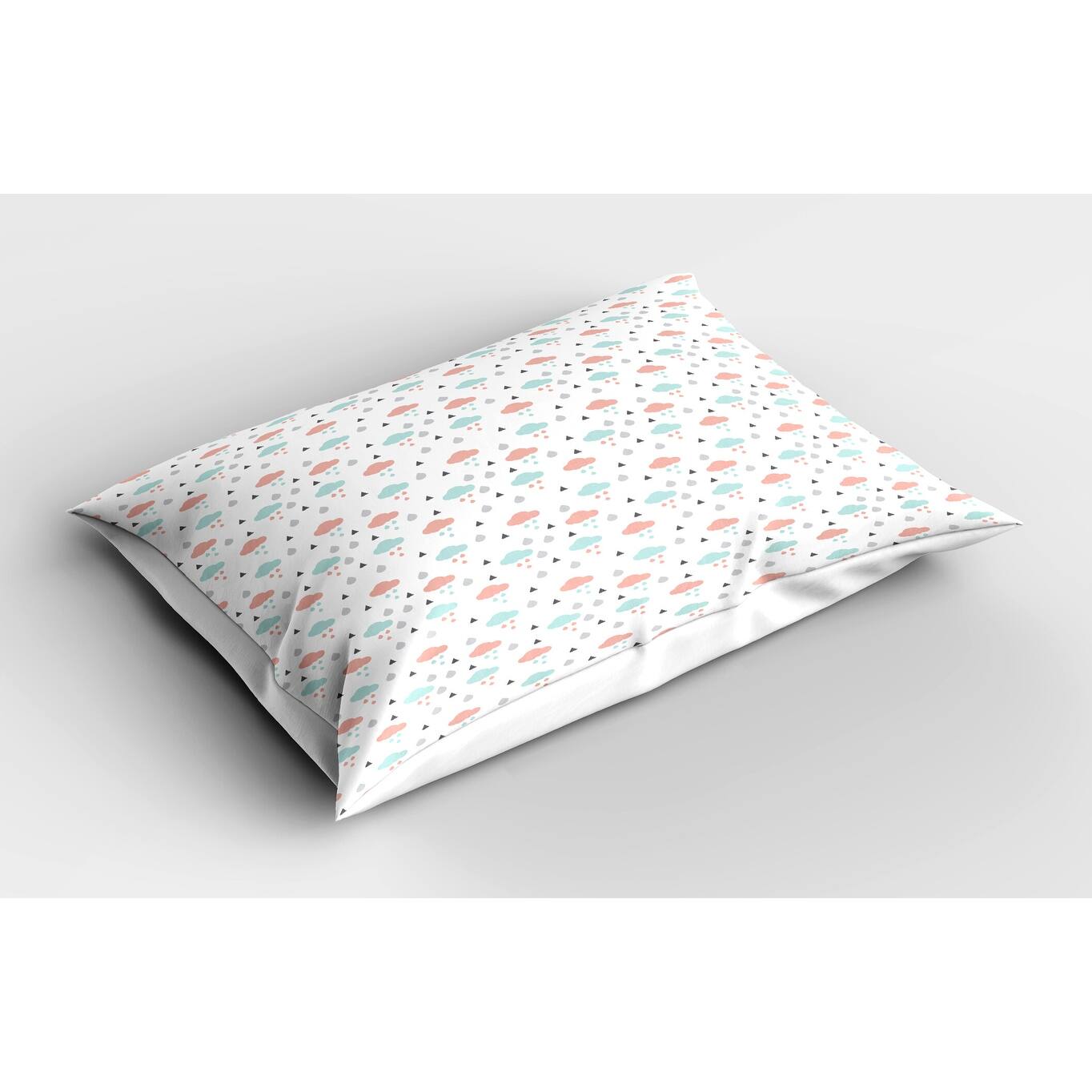 Ambesonne Pastel Pillow Sham, Decorative Standard Size Printed