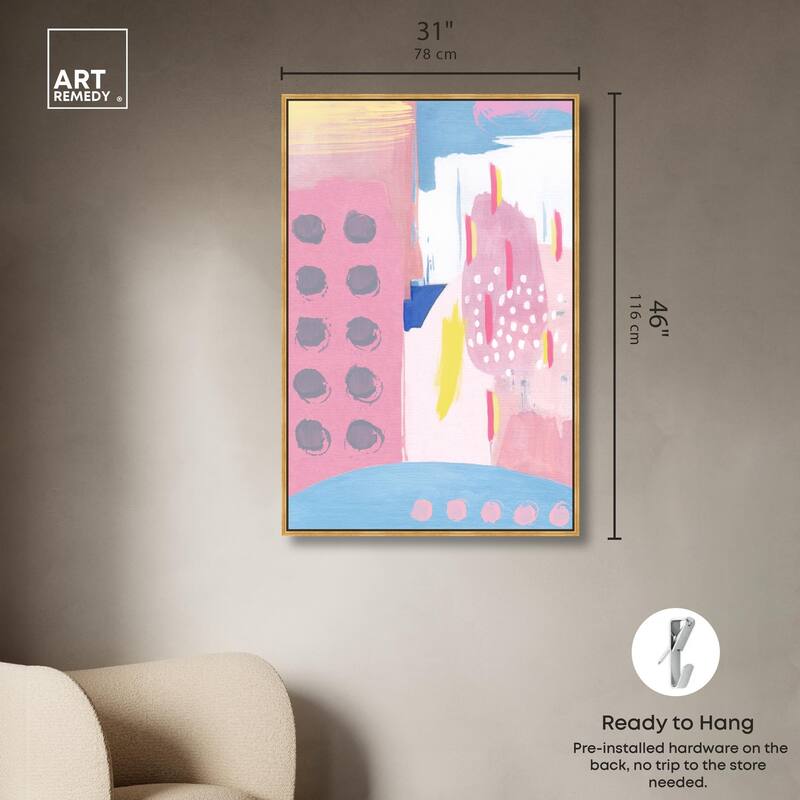 Doll Memories - Pretty blue Canvas by Art Remedy