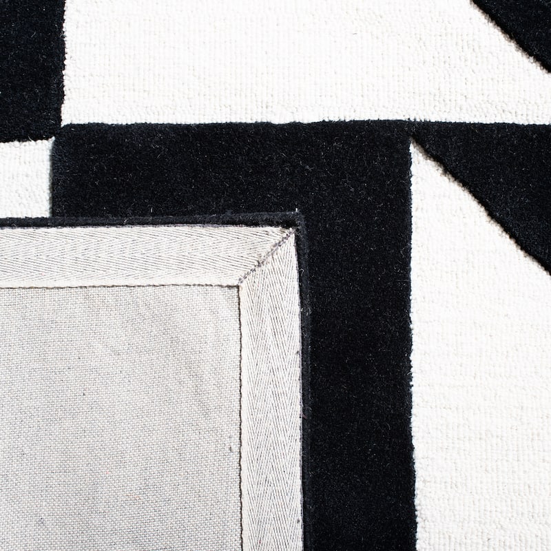 SAFAVIEH Handmade Rodeo Drive Rhianna Mid-Century Modern Wool Rug
