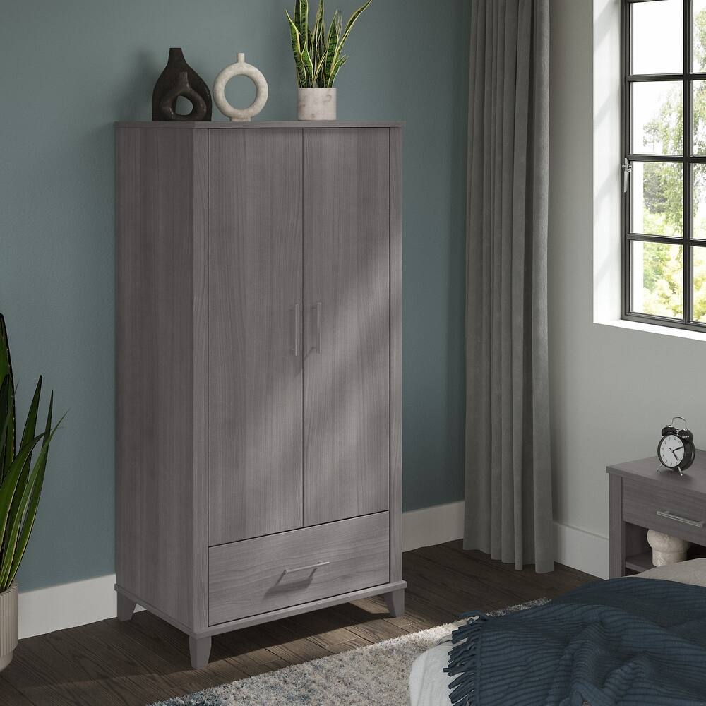Somerset Large Armoire Cabinet by Bush Furniture