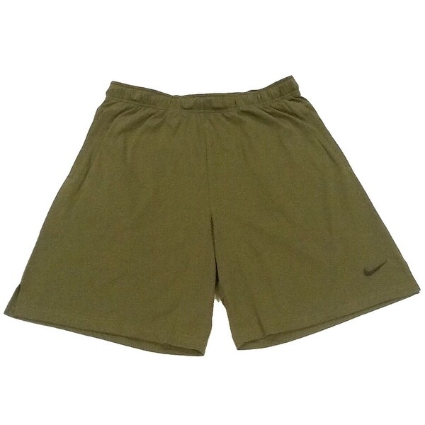 nike dri fit olive green