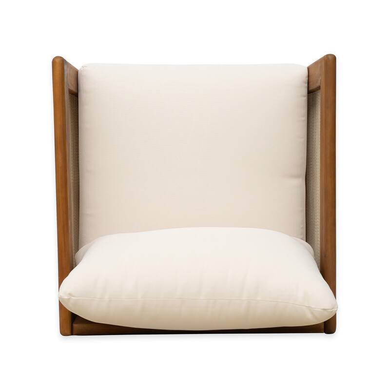 Christopher Knight Home - Calliope Acacia Wood 6 Piece Outdoor Chat Set