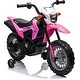 preview thumbnail 2 of 10, Electric Kids Ride-on Motorcycle, Motorbike with Training Wheels