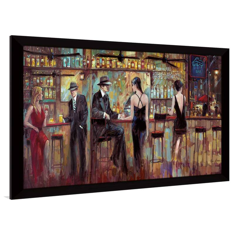 "Happy Hour" by Ruane Manning Print on Acrylic.