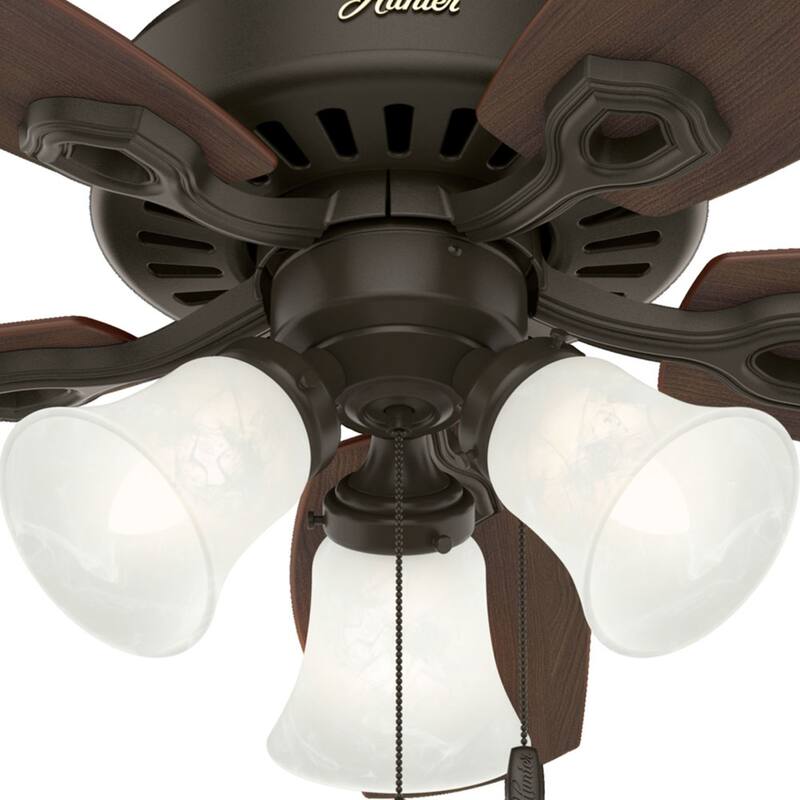 Hunter 42" Builder Ceiling Fan with LED Light Kit and Pull Chain