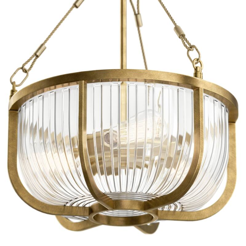 Kichler Roux 3 Light 16" Wide Pendant
