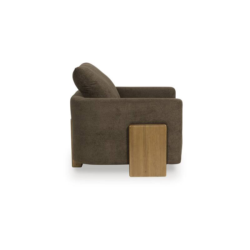 Signature Design by Ashley Dairlett Brown Accent Chair - 35" W x 38" D x 34" H