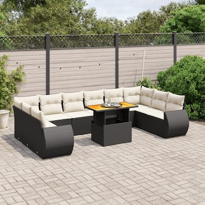 vidaXL Garden Sofa Set - 21.7 x 39.4 x 28.7