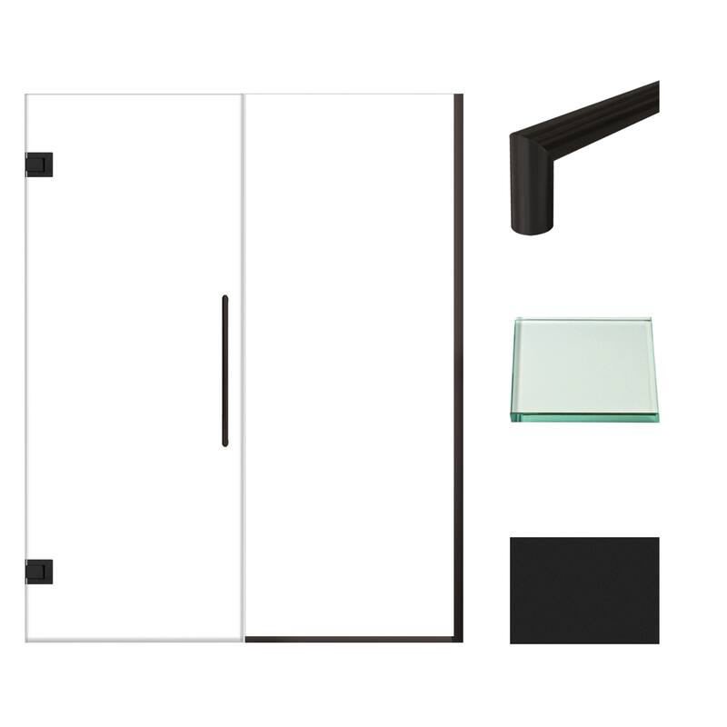Transolid EHTB60307610C-T Elizabeth 76" High x 60" Wide Hinged Semi