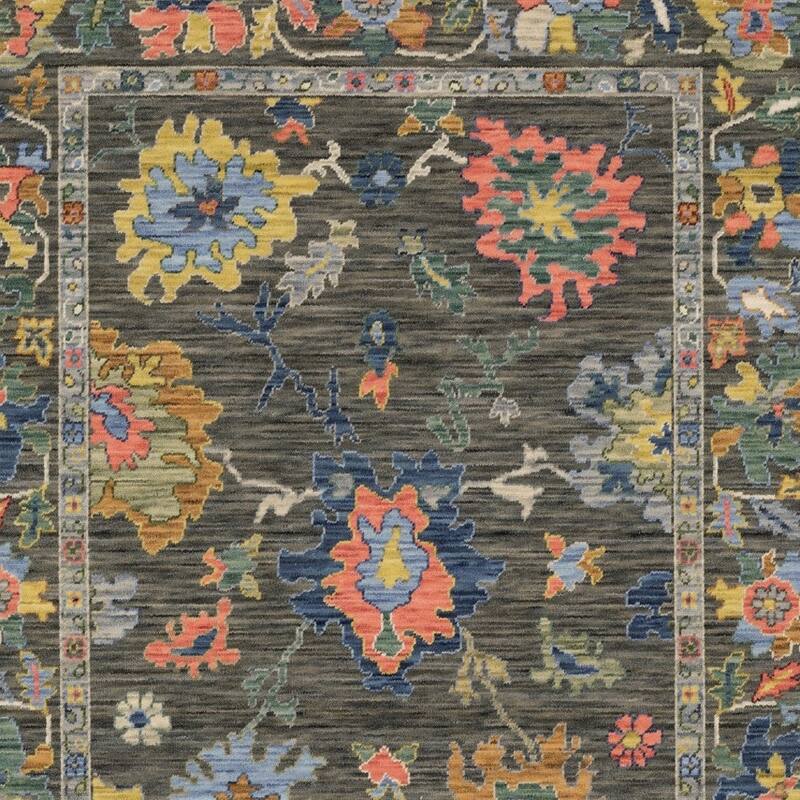 HomeRoots Oriental Traditional Rectangle Area Rug