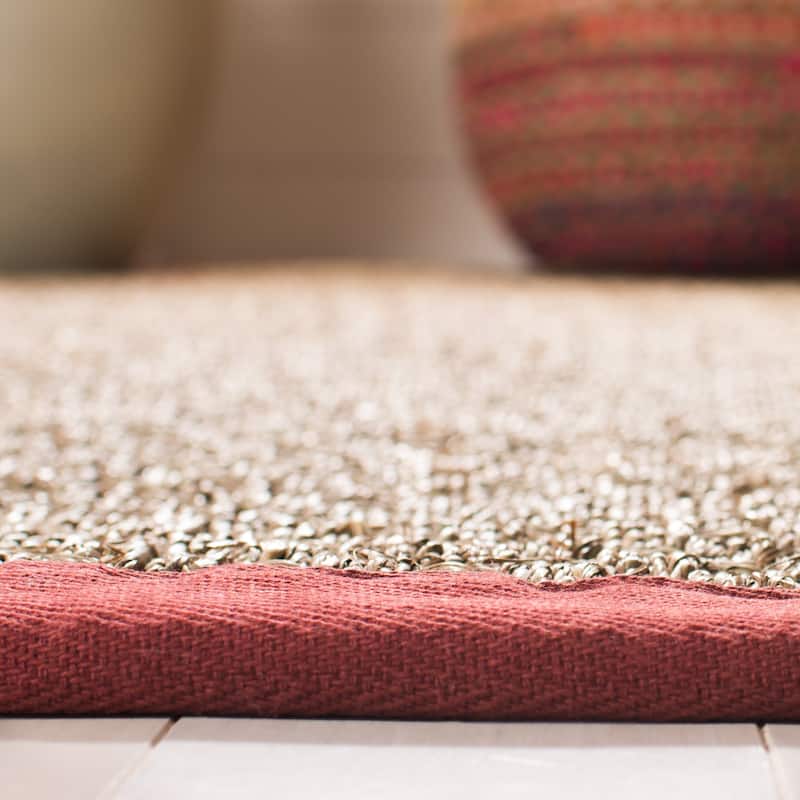 SAFAVIEH Natural Fiber Zymryd Basketweave Seagrass Rug