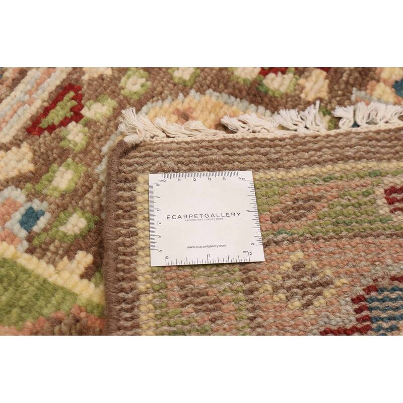 ECARPETGALLERY Hand-knotted Jules Serapi Brown Wool Rug - 7'10 x 9'11
