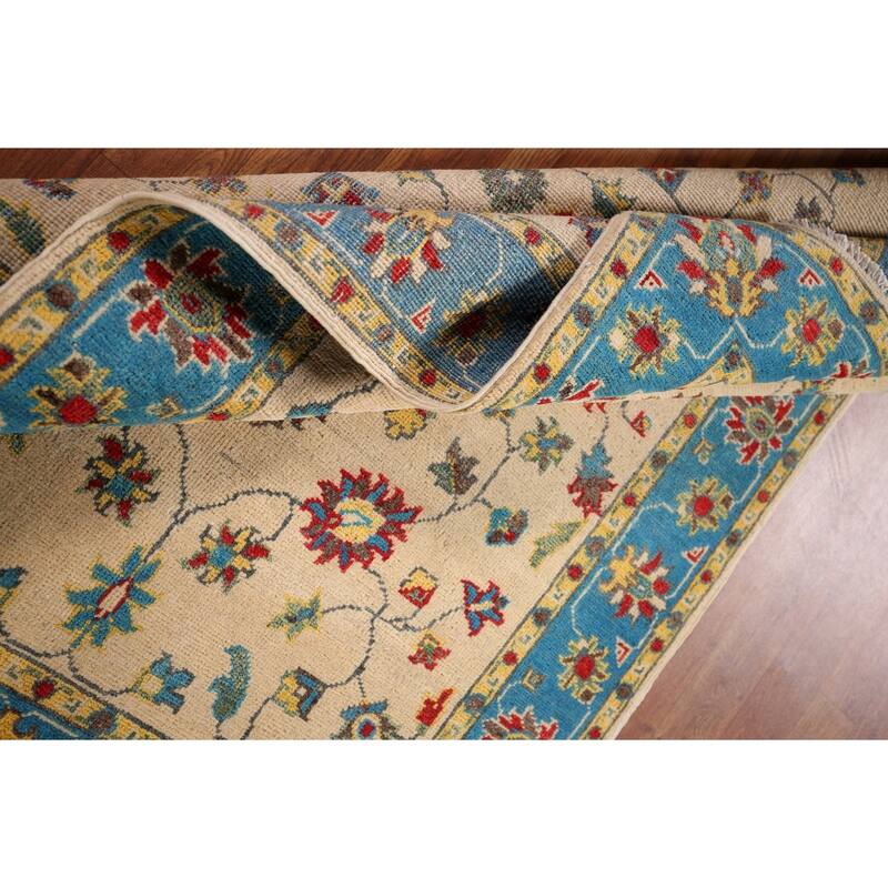 Transitional Oushak Oriental Accent Rug Handmade Wool Carpet - 3'5" x 5'0"