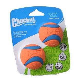 Chuckit Ultra Balls Small 2 Count 2 Diameter Overstock Com Shopping The Best Deals On Dog Toys
