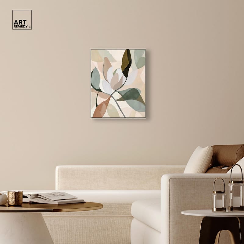 Leaf Prints II Canvas by Art Remedy
