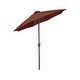 preview thumbnail 42 of 62, North Bend 7.5 Crank Lift Auto Tilt Patio Umbrella by Havenside Home