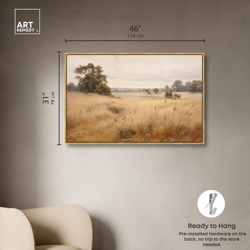 Cogon Grass Breeze II Canvas by Art Remedy
